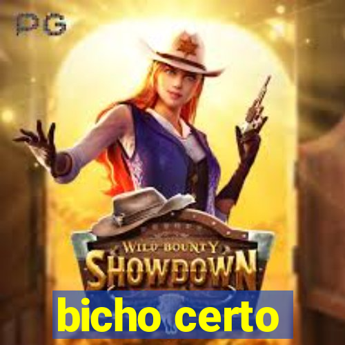 bicho certo